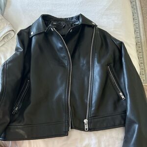 ASOS leather jacket so comfy!